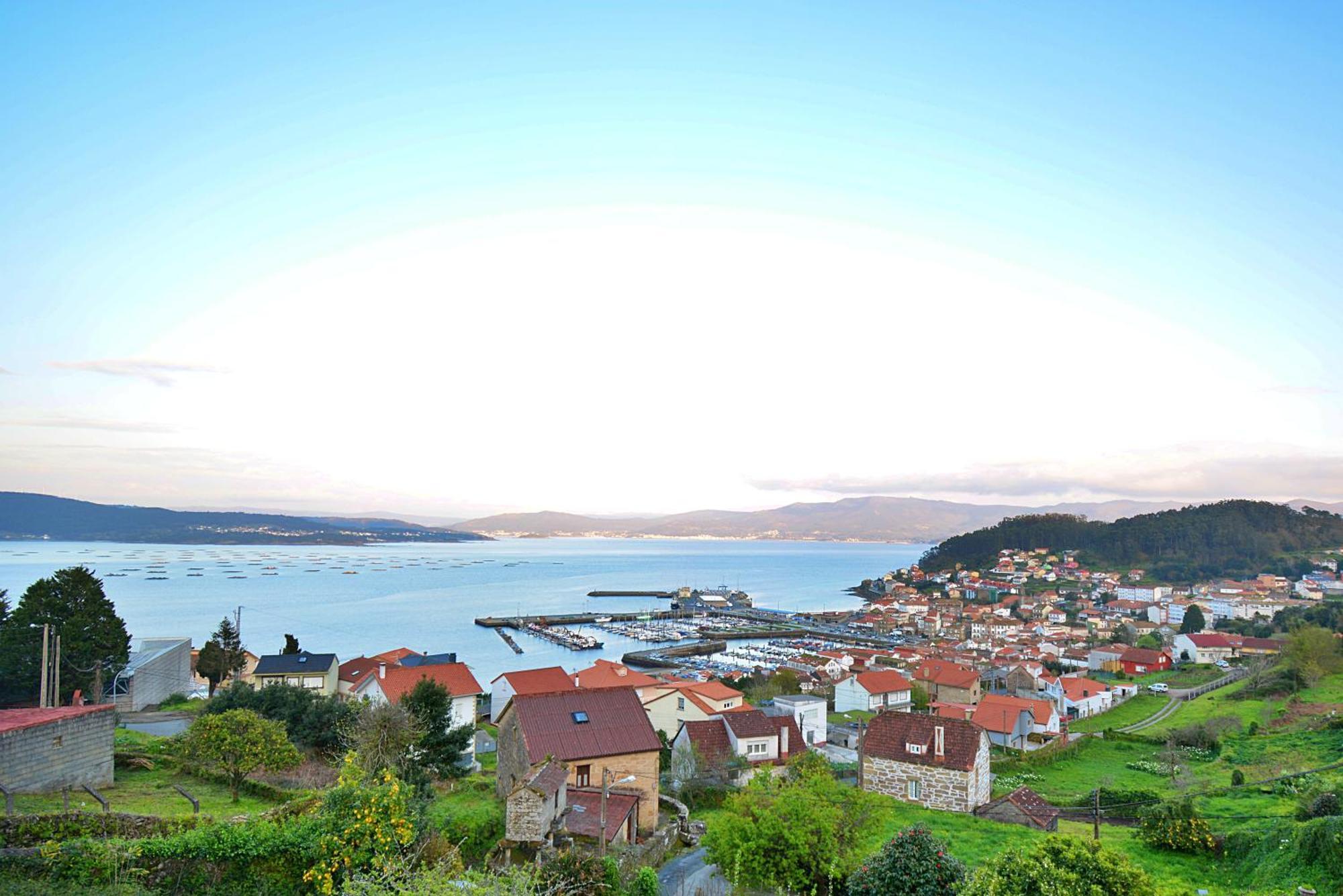 Casa En Muros Con Preciosas Vistas Al Mar Bagian luar foto