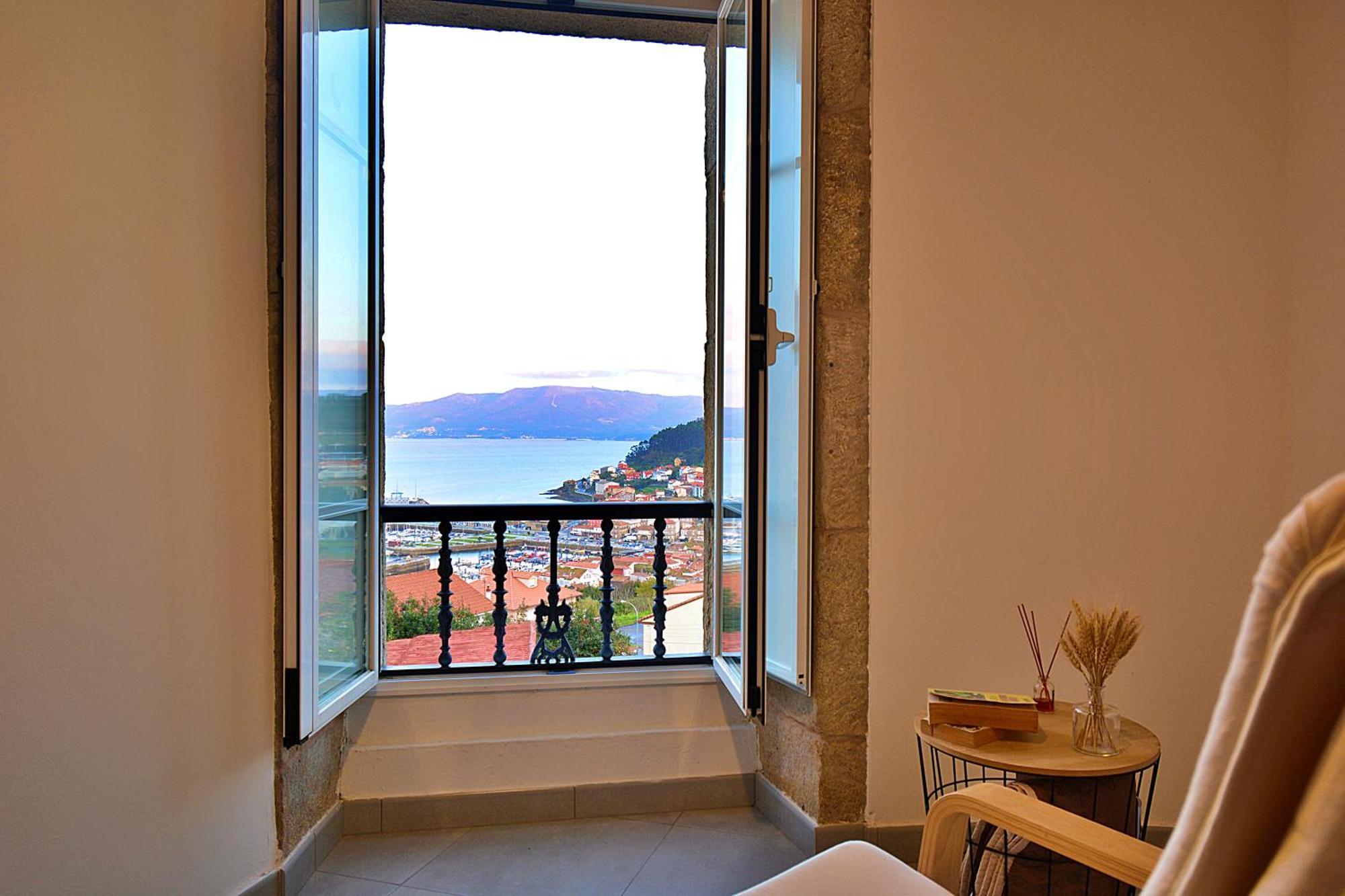 Casa En Muros Con Preciosas Vistas Al Mar Bagian luar foto
