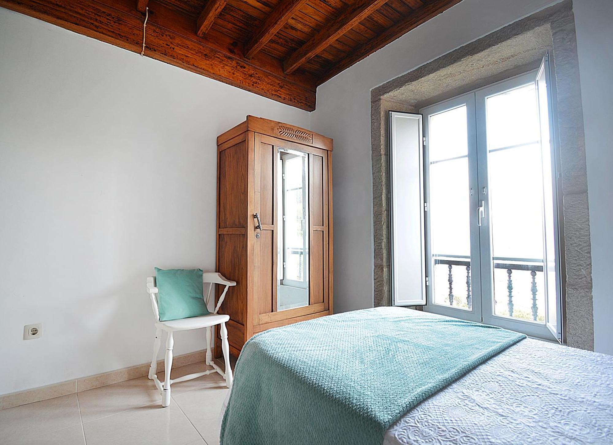 Casa En Muros Con Preciosas Vistas Al Mar Bagian luar foto